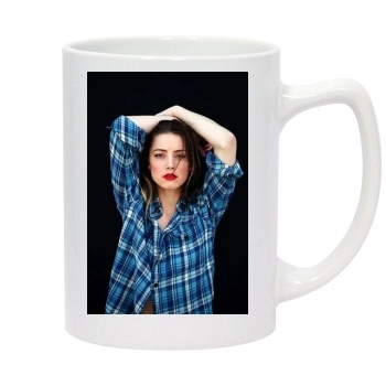 Amber Heard 14oz White Statesman Mug