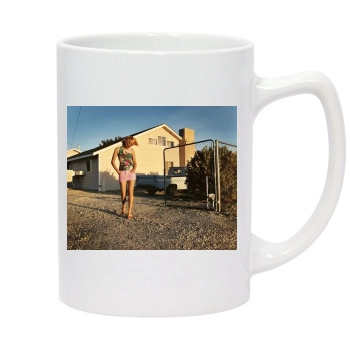 Amber Valletta 14oz White Statesman Mug