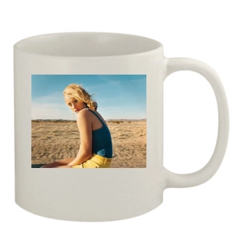 Amber Valletta 11oz White Mug