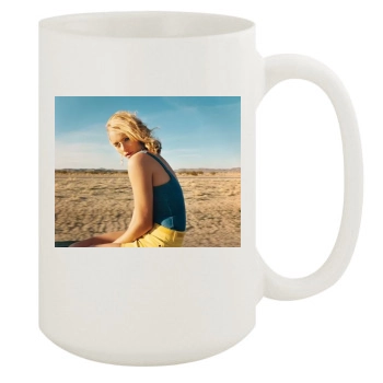 Amber Valletta 15oz White Mug