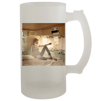 Amber Valletta 16oz Frosted Beer Stein