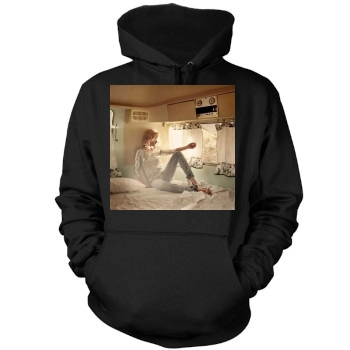 Amber Valletta Mens Pullover Hoodie Sweatshirt