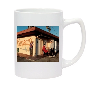 Amber Valletta 14oz White Statesman Mug