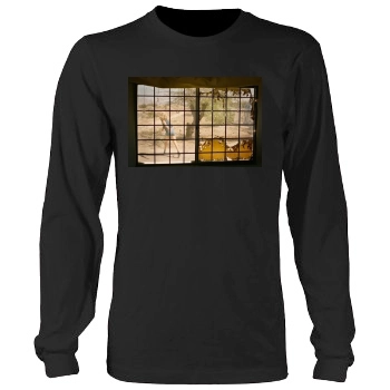 Amber Valletta Men's Heavy Long Sleeve TShirt