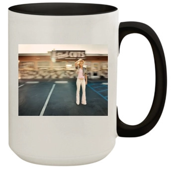 Amber Valletta 15oz Colored Inner & Handle Mug