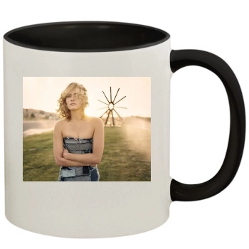 Amber Valletta 11oz Colored Inner & Handle Mug