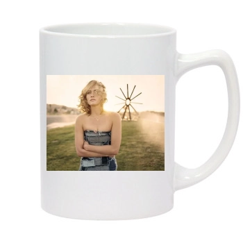 Amber Valletta 14oz White Statesman Mug