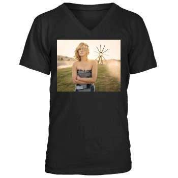 Amber Valletta Men's V-Neck T-Shirt