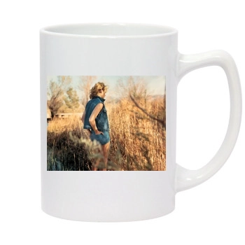 Amber Valletta 14oz White Statesman Mug