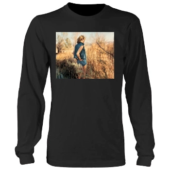 Amber Valletta Men's Heavy Long Sleeve TShirt