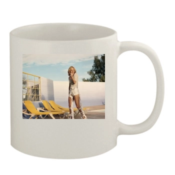 Amber Valletta 11oz White Mug