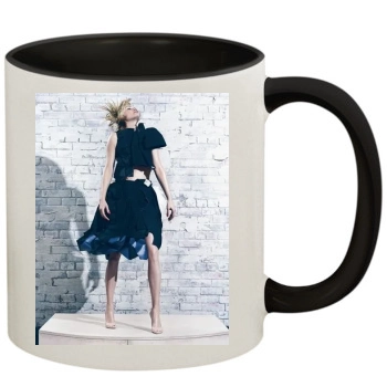 Amber Valletta 11oz Colored Inner & Handle Mug