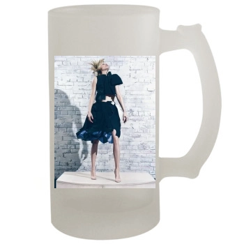 Amber Valletta 16oz Frosted Beer Stein