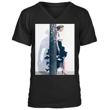 Amber Valletta Men's V-Neck T-Shirt