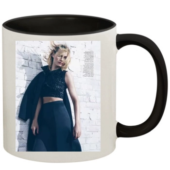 Amber Valletta 11oz Colored Inner & Handle Mug