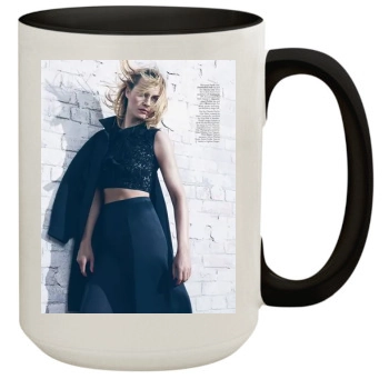 Amber Valletta 15oz Colored Inner & Handle Mug