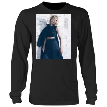 Amber Valletta Men's Heavy Long Sleeve TShirt