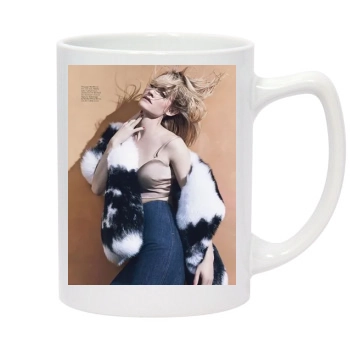 Amber Valletta 14oz White Statesman Mug