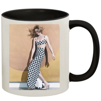 Amber Valletta 11oz Colored Inner & Handle Mug