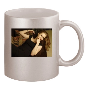 Amy Adams 11oz Metallic Silver Mug