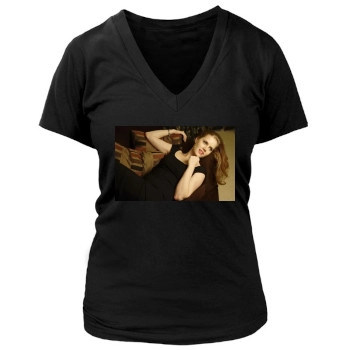 Amy Adams Women's Deep V-Neck TShirt