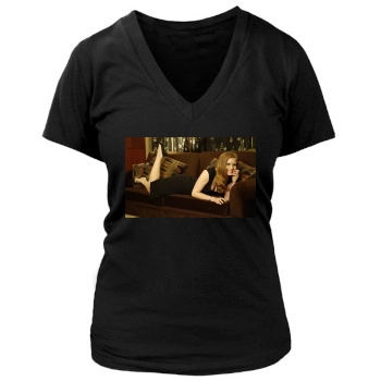 Amy Adams Women's Deep V-Neck TShirt