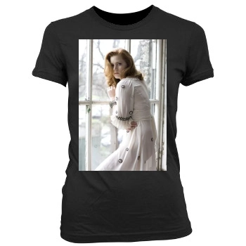 Amy Adams Women's Junior Cut Crewneck T-Shirt