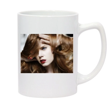 Amy Adams 14oz White Statesman Mug