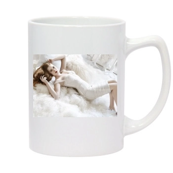 Amy Adams 14oz White Statesman Mug