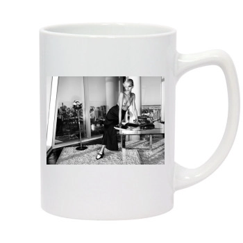 Anja Rubik 14oz White Statesman Mug