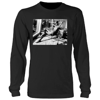 Anja Rubik Men's Heavy Long Sleeve TShirt