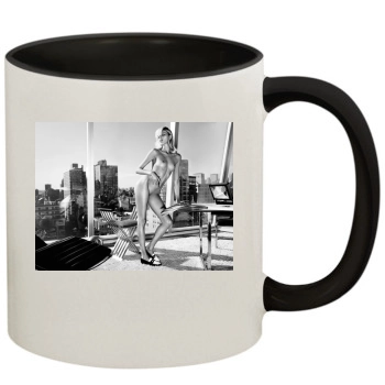 Anja Rubik 11oz Colored Inner & Handle Mug