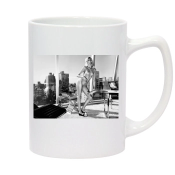 Anja Rubik 14oz White Statesman Mug