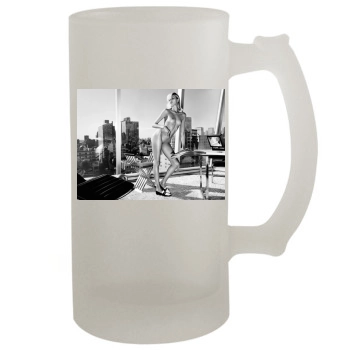 Anja Rubik 16oz Frosted Beer Stein