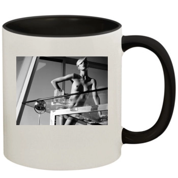 Anja Rubik 11oz Colored Inner & Handle Mug