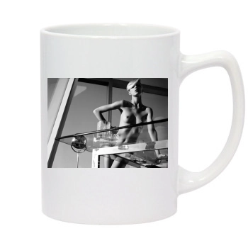 Anja Rubik 14oz White Statesman Mug