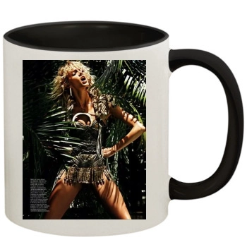 Anja Rubik 11oz Colored Inner & Handle Mug