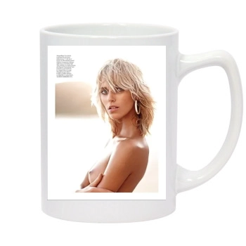 Anja Rubik 14oz White Statesman Mug