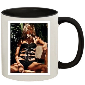 Anja Rubik 11oz Colored Inner & Handle Mug