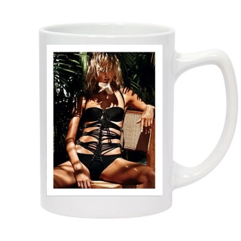 Anja Rubik 14oz White Statesman Mug