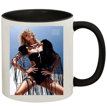 Anja Rubik 11oz Colored Inner & Handle Mug