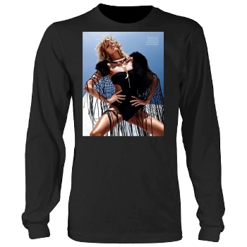 Anja Rubik Men's Heavy Long Sleeve TShirt