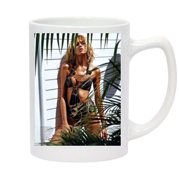 Anja Rubik 14oz White Statesman Mug