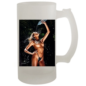 Anja Rubik 16oz Frosted Beer Stein