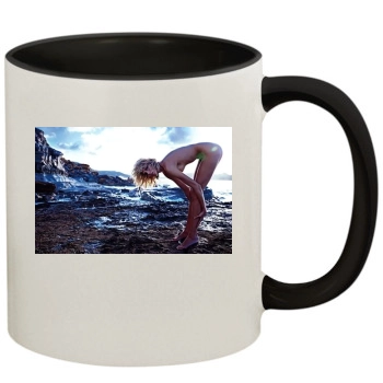 Anja Rubik 11oz Colored Inner & Handle Mug