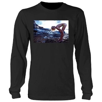 Anja Rubik Men's Heavy Long Sleeve TShirt