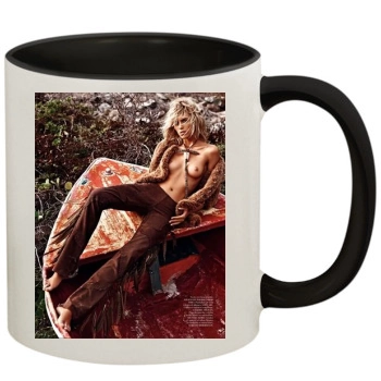 Anja Rubik 11oz Colored Inner & Handle Mug