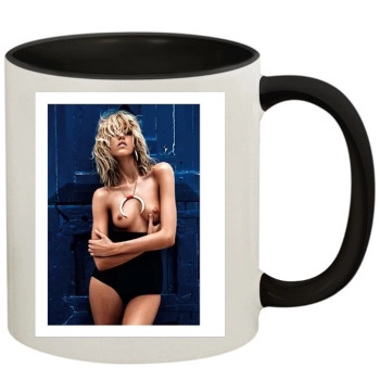 Anja Rubik 11oz Colored Inner & Handle Mug