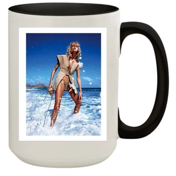 Anja Rubik 15oz Colored Inner & Handle Mug