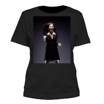 Anna Friel Women's Cut T-Shirt